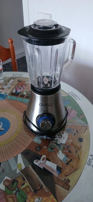 Licuadora como nueva, cuchillas de acero