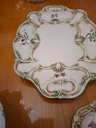 Sopera Decorativa Cerámica Flores