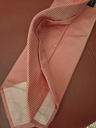 Corbata LESTER Seda Rosa Made in Italy