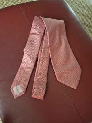 Corbata LESTER Seda Rosa Made in Italy