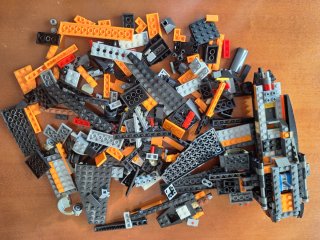 Piezas nave Lego Star Wars LEER