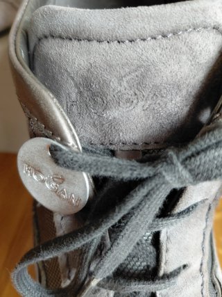 Scarpe Hogan Olympia grigio/argento