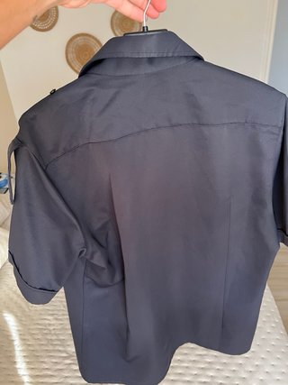Camisa de manga corta con galoneras