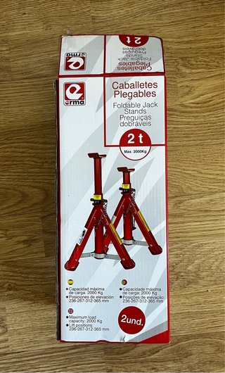 Caballetes Plegables 2T (2 Toneladas)