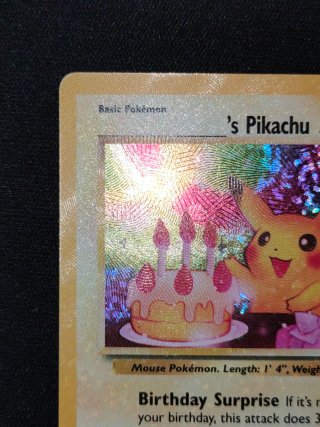 Pokémon Card Pikachu Birthday 24 Celebrations Eng