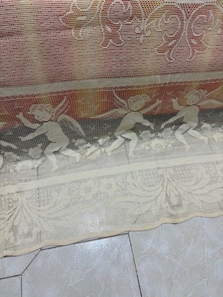 Coperta vintage con angeli