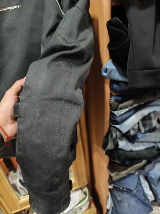 Chaqueta Motorista Jollysport Negra