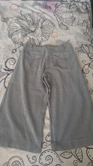 Pantalón ancho rayas verano
