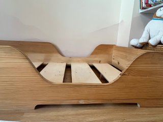 Cama Montessori Madera Natural