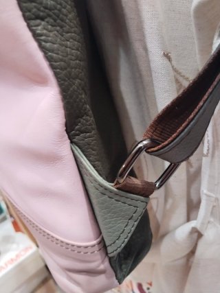Mochila Soruco Rosa y Marrón