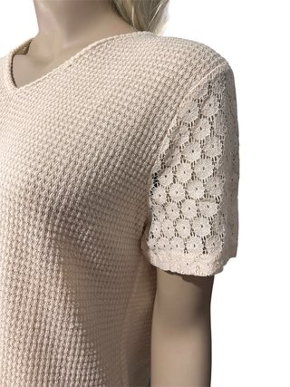 Maglia donna elegante beige