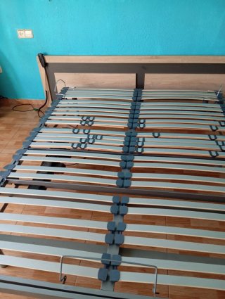 Somier 150cm con mando + cabezal