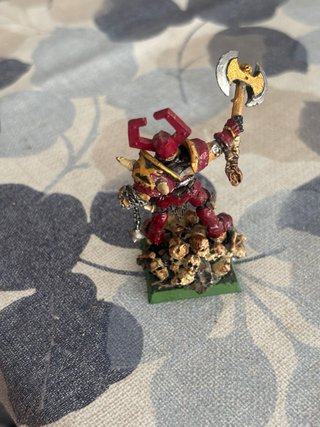 Warhammer, guerreros del caos: Paladín de Khorne.