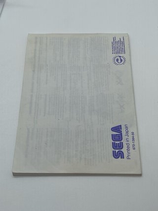 Streets of Rage II Master System Sega