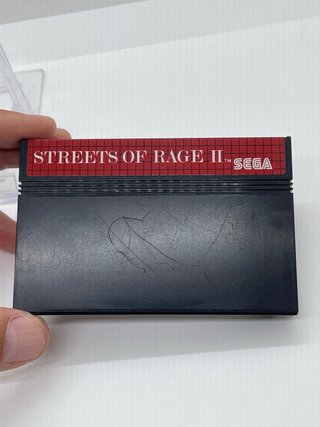 Streets of Rage II Master System Sega