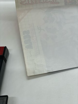 Streets of Rage II Master System Sega