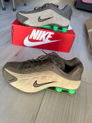 Nike Shox R4 SE Scarpe Marrone/Verde