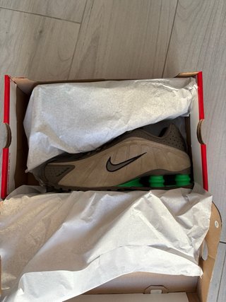 Nike Shox R4 SE Scarpe Marrone/Verde