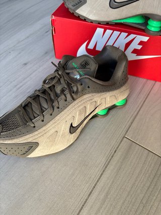 Nike Shox R4 SE Scarpe Marrone/Verde