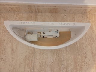 Lámpara de pared cerámica