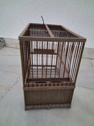 Jaula Jilguero Competicion Antigua 20x23