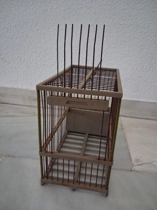 Jaula Jilguero Competicion Antigua 20x23