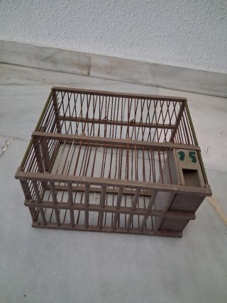 Jaula Jilguero Competicion Antigua 20x23