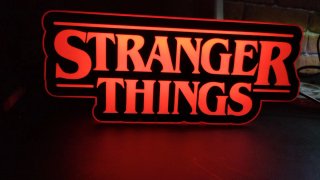 Lámpara LED Stranger Things Roja