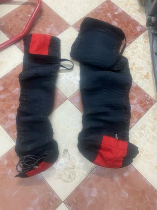 Calentadores neumáticos y caballetes moto