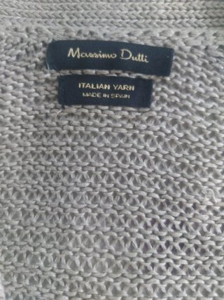 Jersey Massimo Dutti color Lino  Talla M
