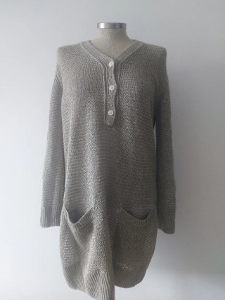 Jersey Massimo Dutti color Lino  Talla M
