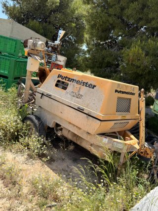 Bomba de mortero Putzmeister