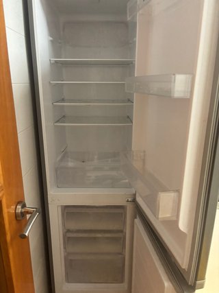 Nevera Combi Gris Benavent
