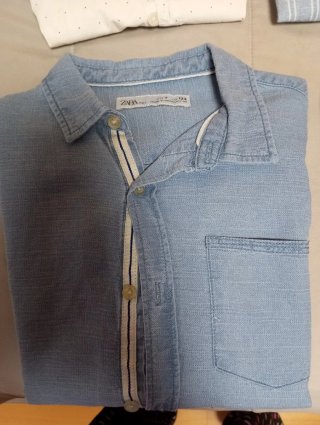 Lote 4 Camisas Niño Talla 7 Zara