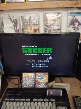 Juego MSX Konami Soccer