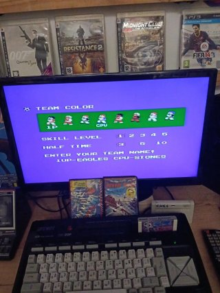 Juego MSX Konami Soccer