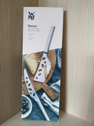Nuovo set di coltelli per formaggio in acciaio inox WMF Nuova