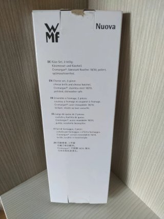 Nuovo set di coltelli per formaggio in acciaio inox WMF Nuova