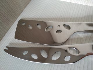 Nuovo set di coltelli per formaggio in acciaio inox WMF Nuova