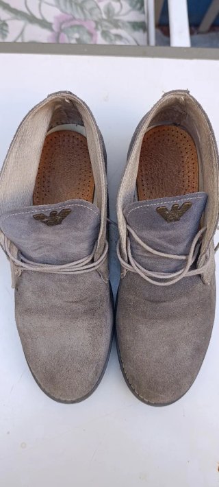 Botines Piel Giorgio Armani Talla 41