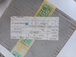Tapa de engranajes Piaggio