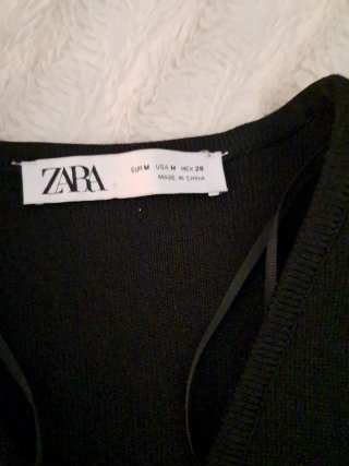 Chaqueta Zara cruzada botones dorados