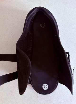 Zapato postquirúrgico negro