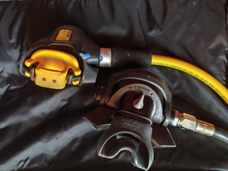 Regulador buceo completo con consola y 2 boquillas