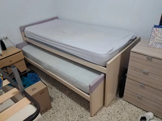 Cama nido con cajones