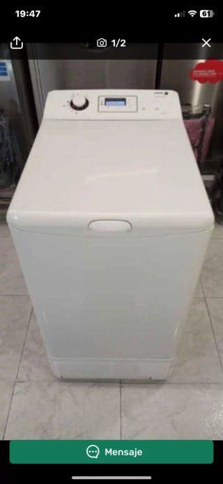 Secadora Carga Superior Blanca