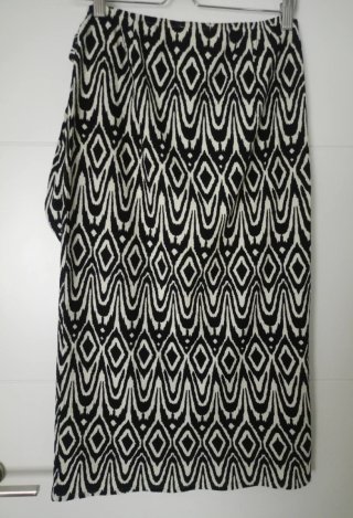 Falda midi pareo
