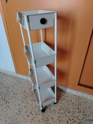 Estantería organizadora de plástico