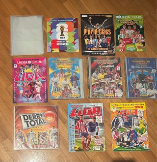 11 Álbumes de Cromos LaLiga y FIFA