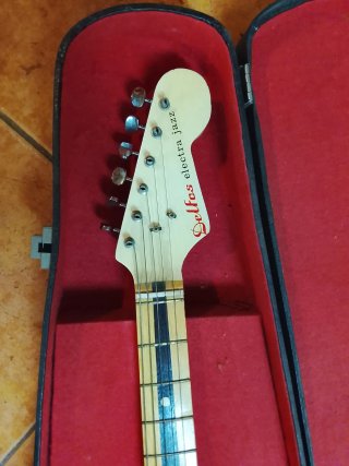 Delfos Electra Jazz Guitarra 1960/70